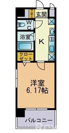 九大学研都市駅 徒歩5分 4階の物件間取画像